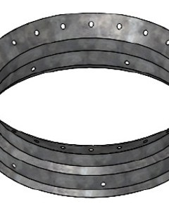 Bottom collar blk 11463